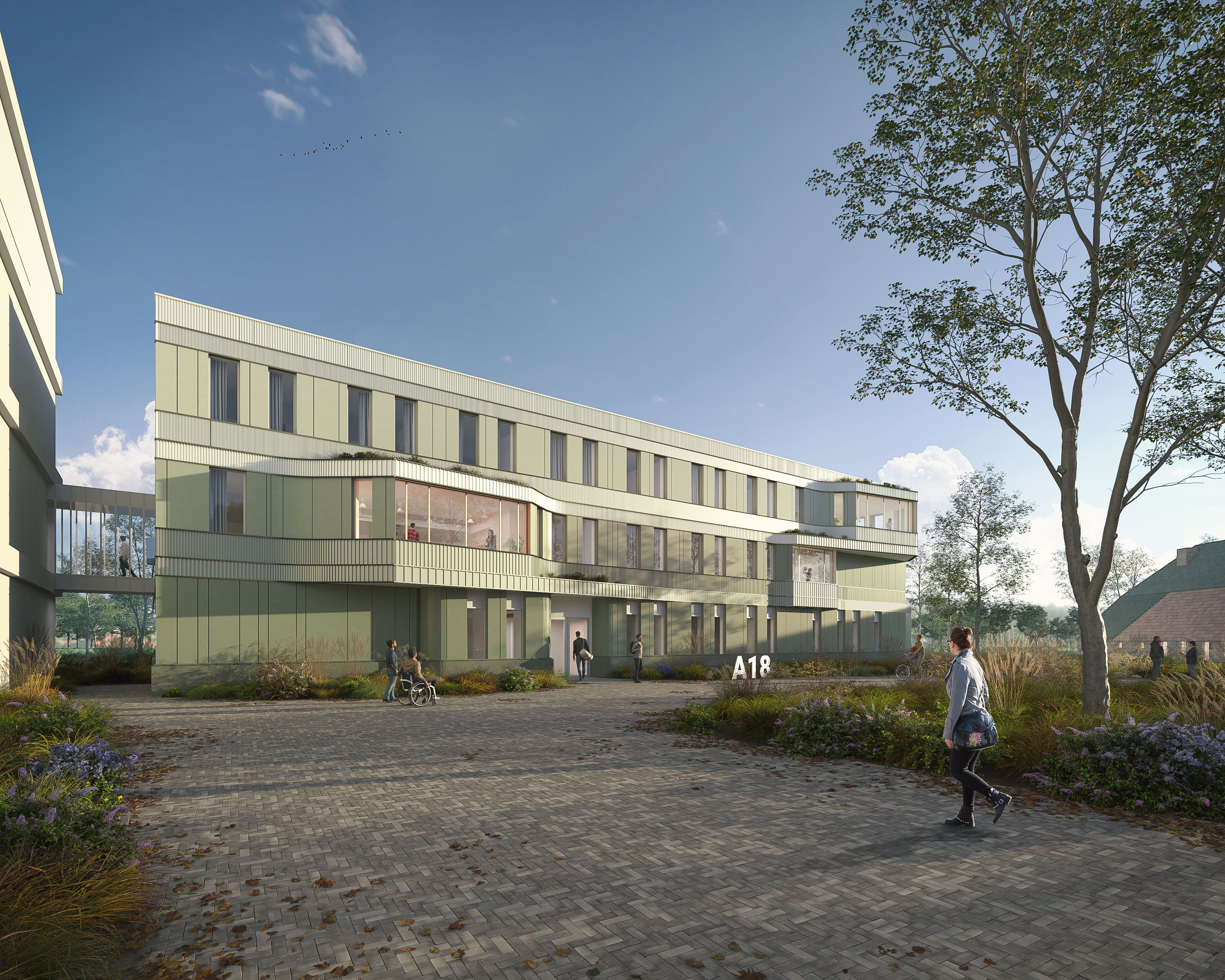 Ons nieuwe revalidatiecentrum De Brugge schiet uit de grond