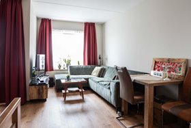 Een woon-/slaapkamer bij Sydehem
