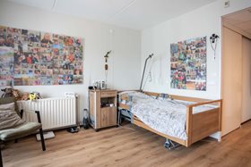 Een woon-/ slaapkamer van Sydehem