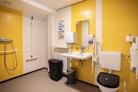 Een badkamer van Sydehem